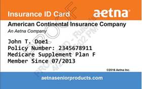 aetna senior supplemental IDcardSample2016